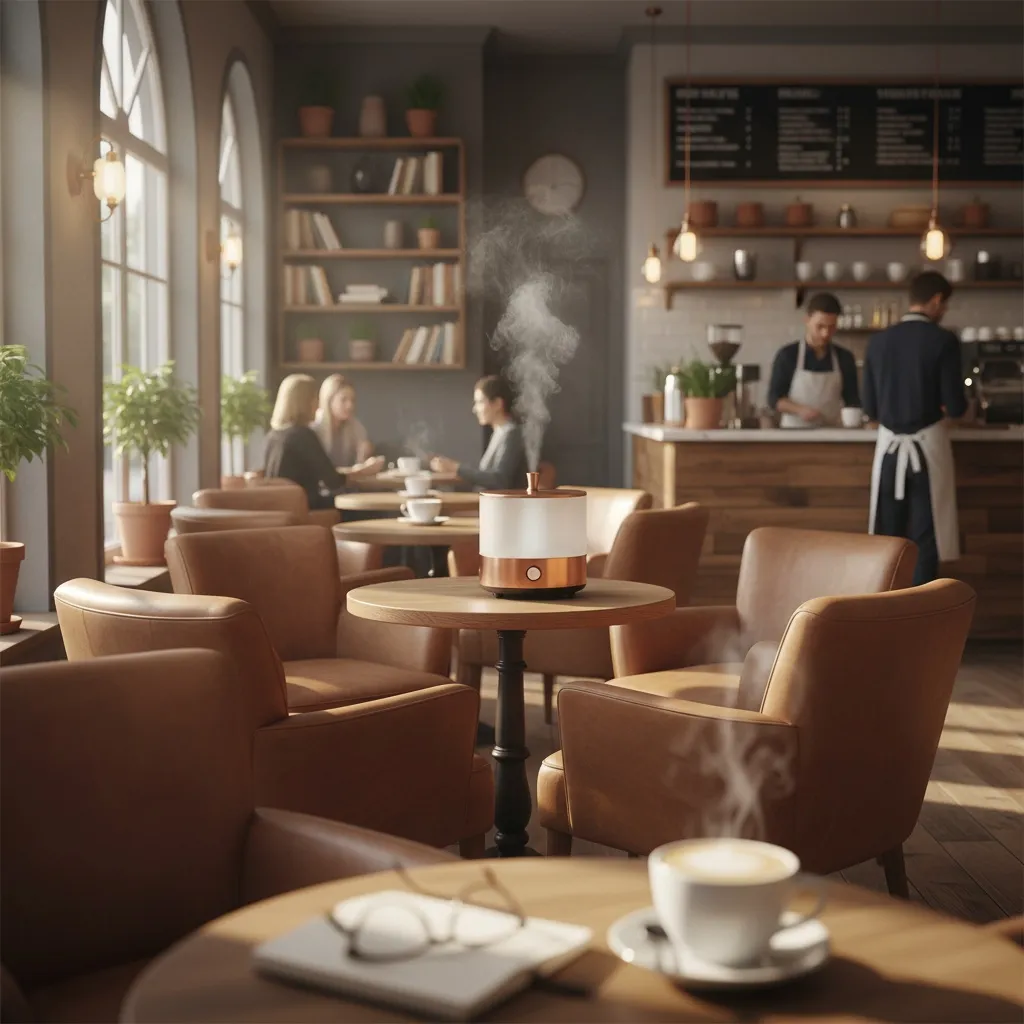 Restoran ve kafe ortamında kullanılan koku sistemleri